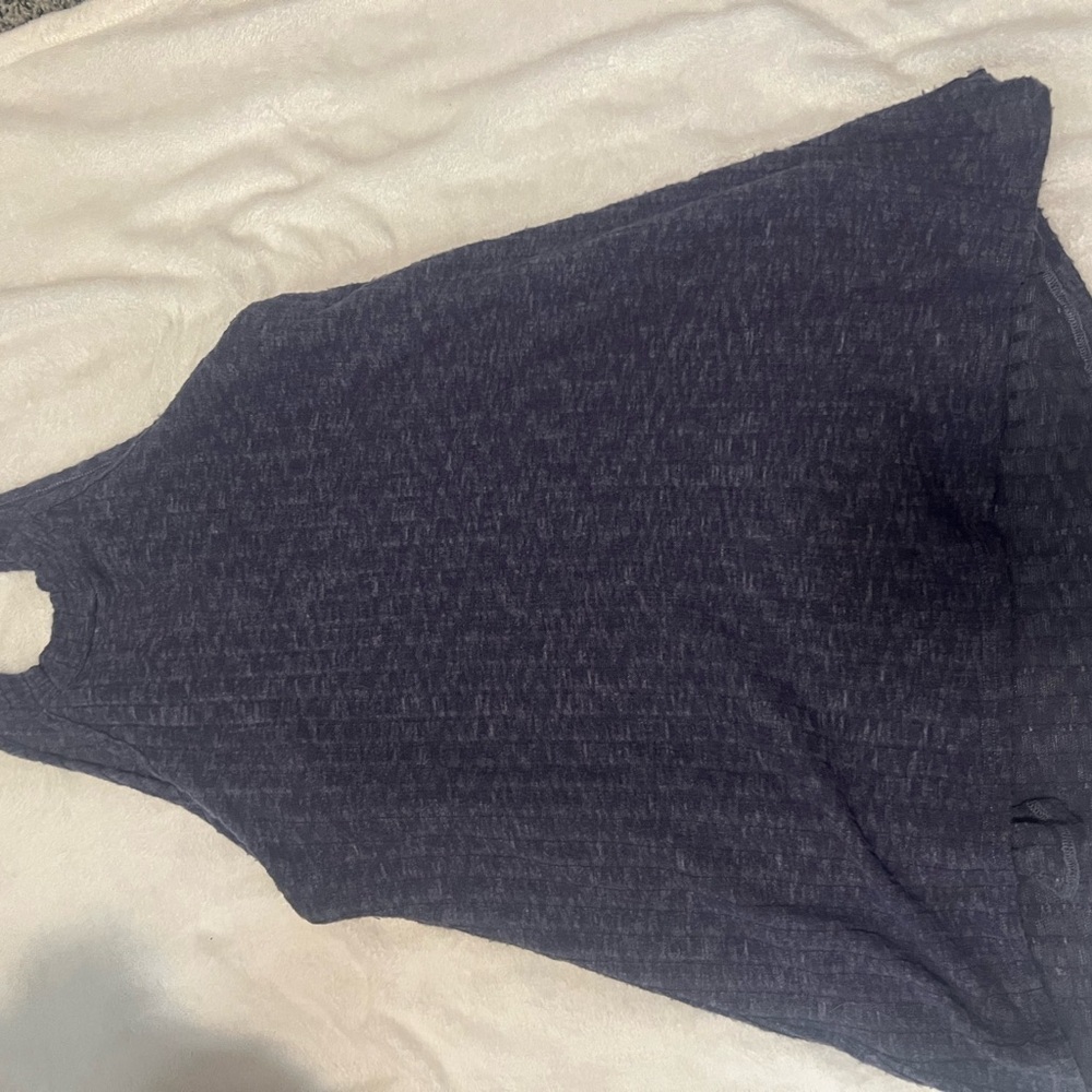 Dark blue Sleeveless Top